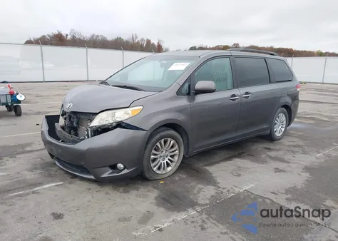 2011 Toyota Sienna Xle V6 из США, поврежденный, VIN 5TDYK3DC7BS114127